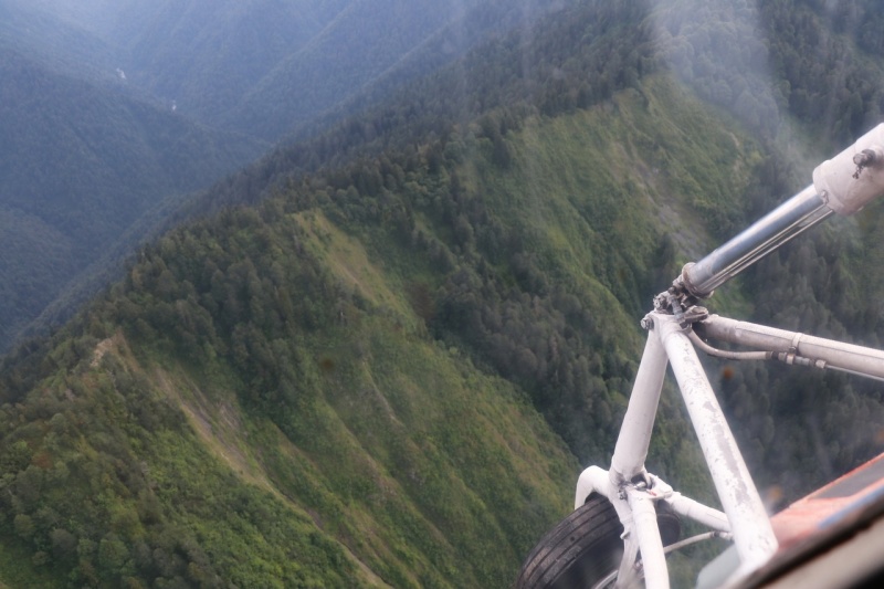 Эвакуация травмированного туриста со склона горы Дзювя (2470 м)