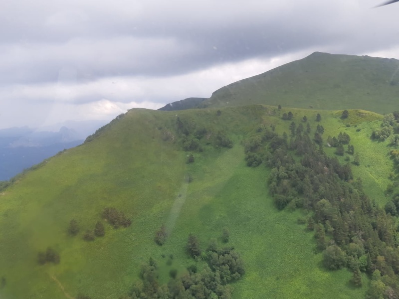 Эвакуация туристки с горы Большой Тхач