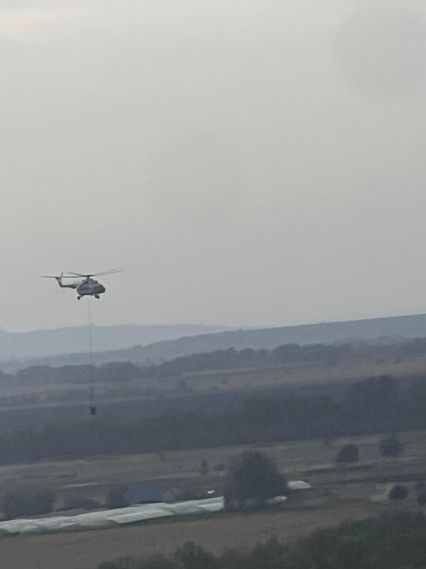 Ландшафтный пожар в Багаевском районе