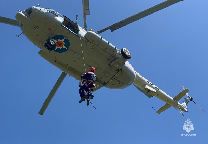 Учения спасателей в Кабардино-Балкарии