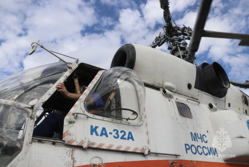 Эвакуация с озера Кардывач