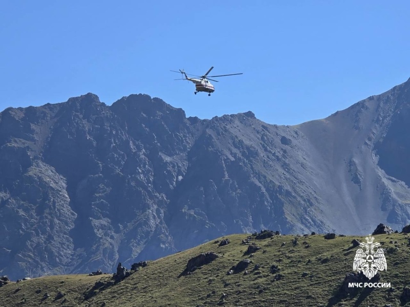 Сборы с лётным составом авиации МЧС России  по подготовке к действиям в горной местности